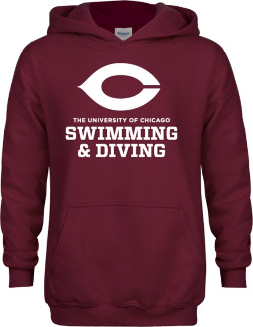 Chicago Youth Fleece Hoodie University of Chicago Swim and Dive - ONLINE ONLY