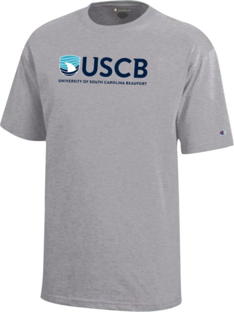 South Carolina Beaufort Champion Youth Short Sleeve Tee USCB Primary Institutional Mark - ONLINE ONLY