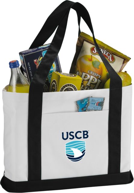South Carolina Beaufort Contender Canvas Tote USCB Stacked Institutional Mark - ONLINE ONLY