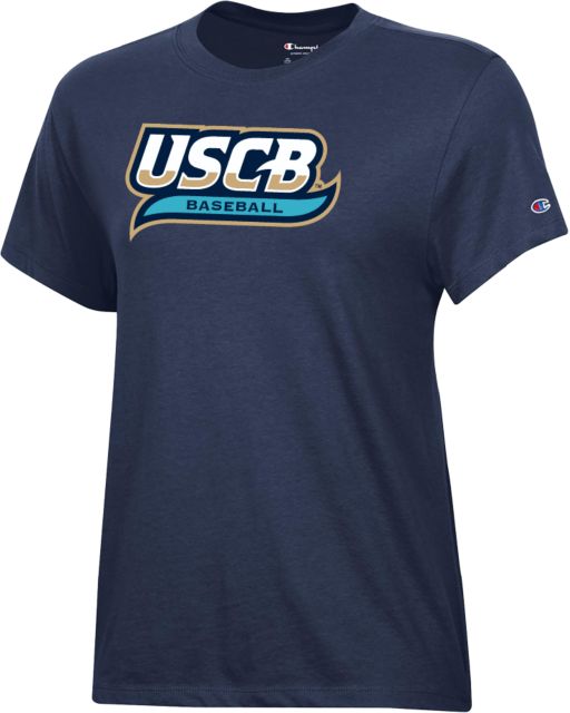 South Carolina Beaufort Champion Womens Core Short Sleeve Tee USCB Wordmark - Baseball - ONLINE ONLY