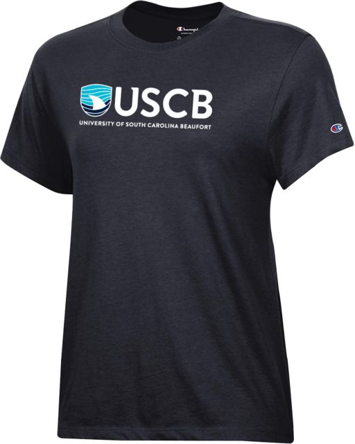 South Carolina Beaufort Champion Womens Core Short Sleeve Tee USCB Primary Institutional Mark - ONLINE ONLY