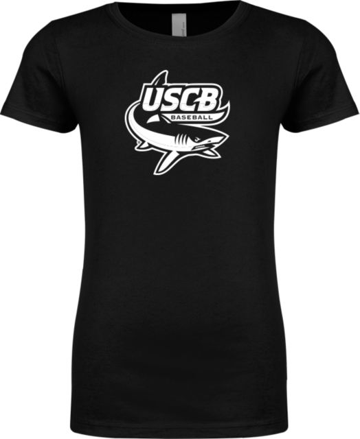 South Carolina Beaufort Next Level Girls Fashion Fit T Shirt USCB Baseball - ONLINE ONLY