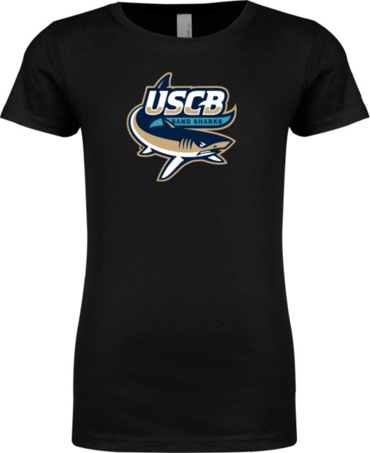 South Carolina Beaufort Next Level Girls Fashion Fit T Shirt USCB Primary Athletics Mark - ONLINE ONLY