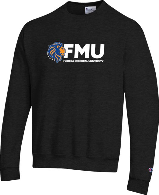 Florida Memorial Champion Fleece Crew Florida Memorial University Primary Mark - ONLINE ONLY