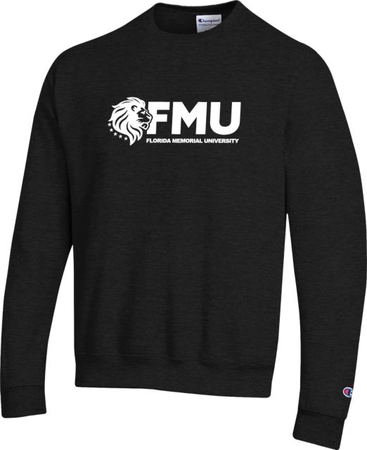 Florida Memorial Champion Fleece Crew Florida Memorial University Primary Mark - ONLINE ONLY