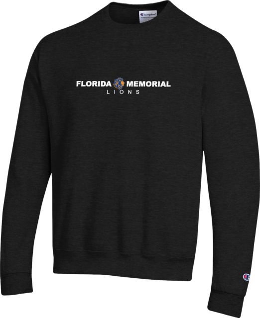 Florida Memorial Champion Fleece Crew Florida Memorial Lions Centered - ONLINE ONLY