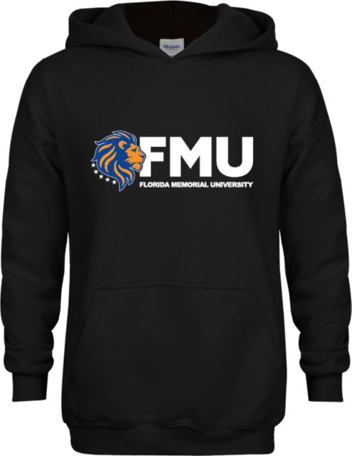 Florida Memorial Youth Fleece Hoodie Florida Memorial University Primary Mark - ONLINE ONLY