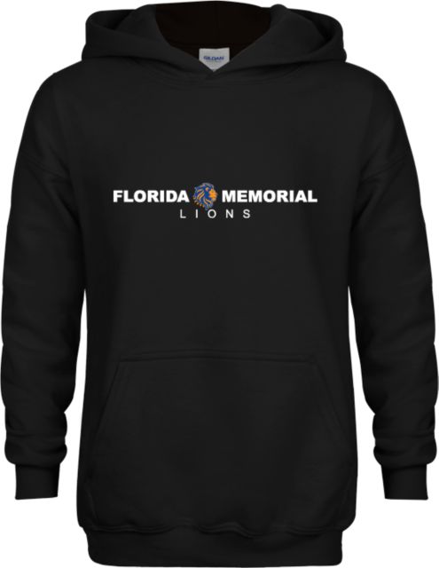 Florida Memorial Youth Fleece Hoodie Florida Memorial Lions Centered - ONLINE ONLY