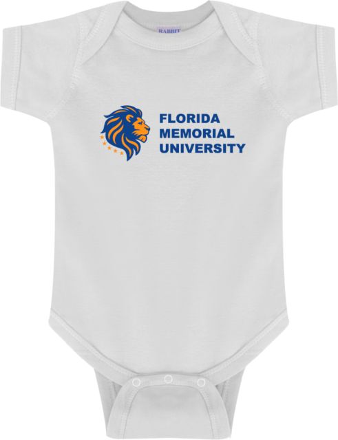 Florida Memorial Infant Bodysuit Florida Memorial University with Lion - ONLINE ONLY