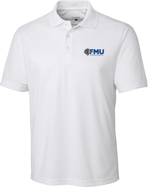 Florida Memorial C&B Clique Ice Pique Polo FMU Cybersecurity - ONLINE ONLY