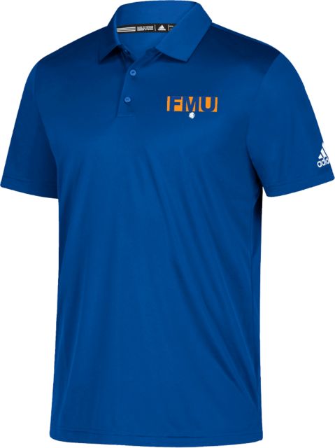 Florida Memorial Adidas Grind Polo FMU with Lion Head - ONLINE ONLY