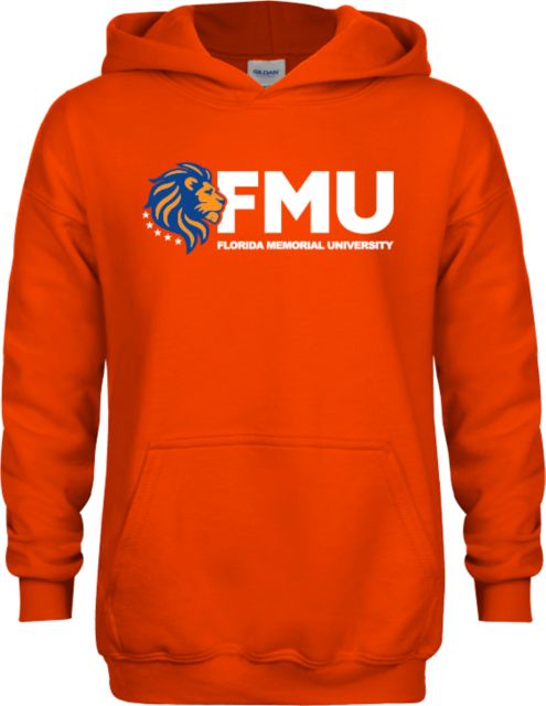 Florida Memorial Youth Fleece Hoodie Florida Memorial University Primary Mark - ONLINE ONLY