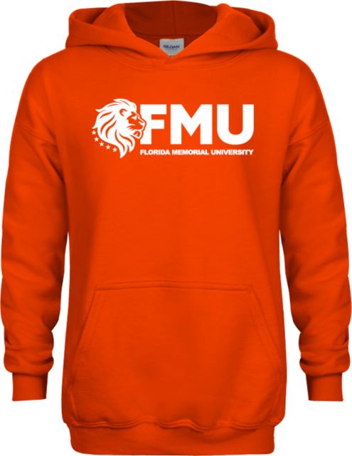 Florida Memorial Youth Fleece Hoodie Florida Memorial University Primary Mark - ONLINE ONLY
