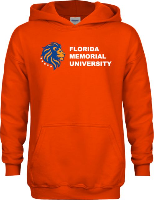 Florida Memorial Youth Fleece Hoodie Florida Memorial University with Lion - ONLINE ONLY