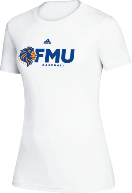Florida Memorial Adidas Womens Creator Performance Tee FMU Baseball - ONLINE ONLY