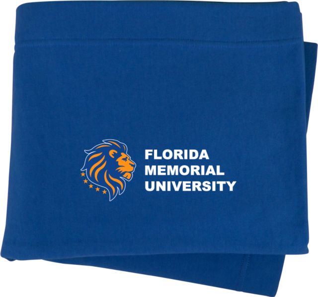 Florida Memorial Sweatshirt Blanket Florida Memorial University with Lion - ONLINE ONLY