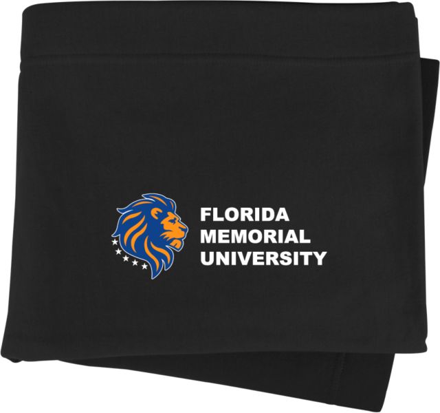 Florida Memorial Sweatshirt Blanket Florida Memorial University with Lion - ONLINE ONLY