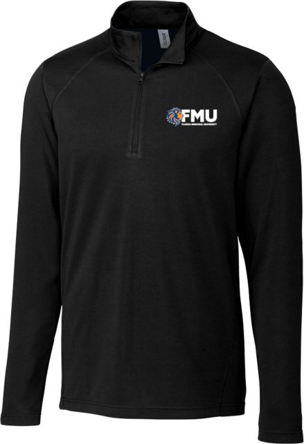 Florida Memorial C&B Clique Ice Pique Half Zip Florida Memorial University Primary Mark - ONLINE ONLY