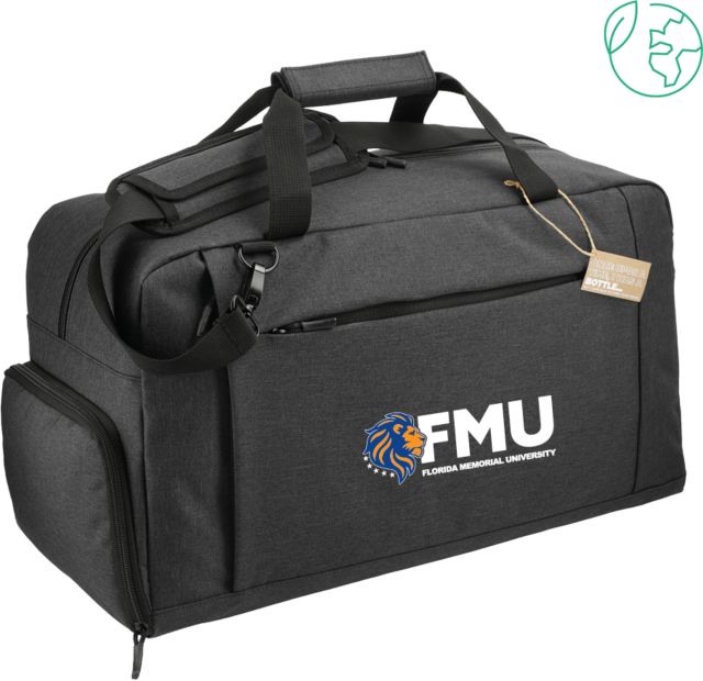 Florida Memorial Aft Recycled PET 21 Inch Duffel Florida Memorial University Primary Mark - ONLINE ONLY
