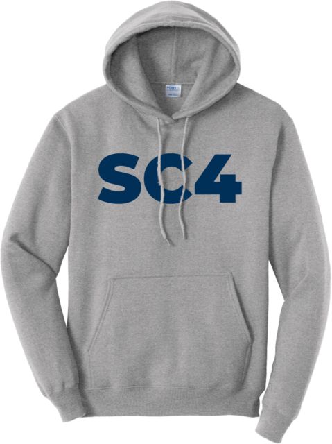 St. Clair  Tall Athletic Heather Fleece Hoodie-XLT SC4 Primary Mark - PLUS - ONLINE ONLY