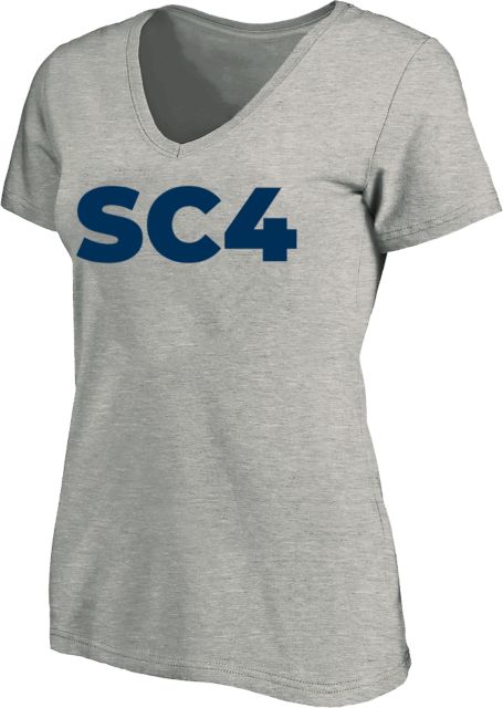 St. Clair  Womens Plus V Neck T Shirt SC4 Primary Mark - PLUS - ONLINE ONLY