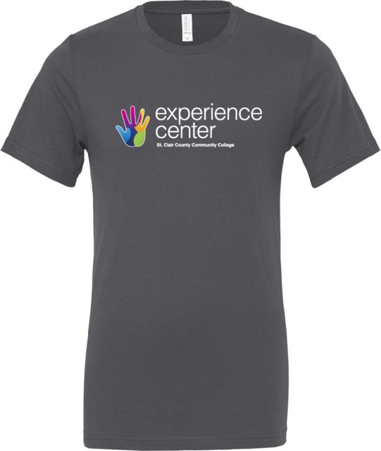 St. Clair  Bella + Canvas Asphalt Jersey Cotton T Shirt St Clair CC Experience Center - ONLINE ONLY