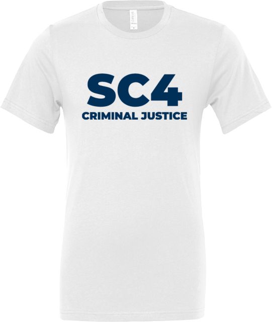 St. Clair  Bella + Canvas Jersey Cotton T Shirt SC4 - Criminal Justice - ONLINE ONLY