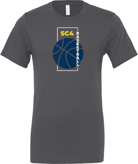 St. Clair  Bella + Canvas Asphalt Jersey Cotton T Shirt SC4 Basketball Rectangle - ONLINE ONLY