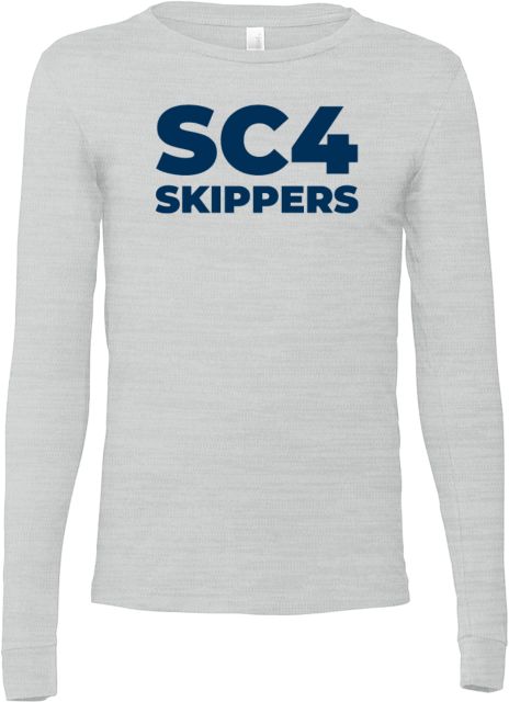 St. Clair Bella + Canvas Jersey Cotton Long Sleeve T Shirt SC4 Skippers - ONLINE ONLY