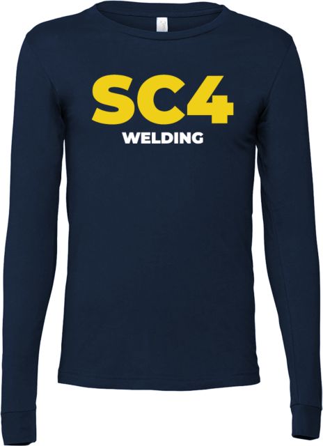 St. Clair  Bella + Canvas Jersey Cotton Long Sleeve T Shirt SC4 - Welding - ONLINE ONLY