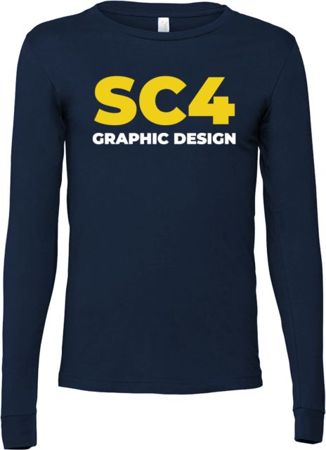 St. Clair  Bella + Canvas Jersey Cotton Long Sleeve T Shirt SC4 - Graphic Design - ONLINE ONLY