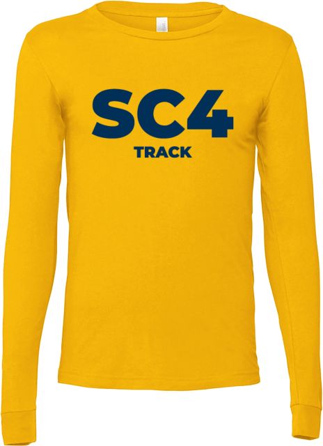 St. Clair  Bella + Canvas Jersey Cotton Long Sleeve T Shirt SC4 - Track - ONLINE ONLY