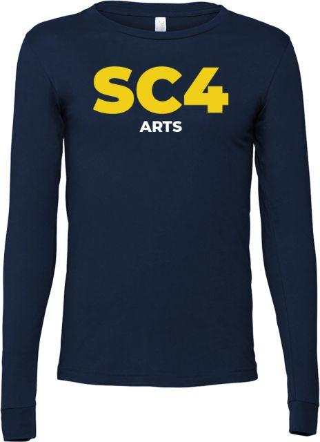 St. Clair Bella + Canvas Jersey Cotton Long Sleeve T Shirt SC4 - Arts - ONLINE ONLY