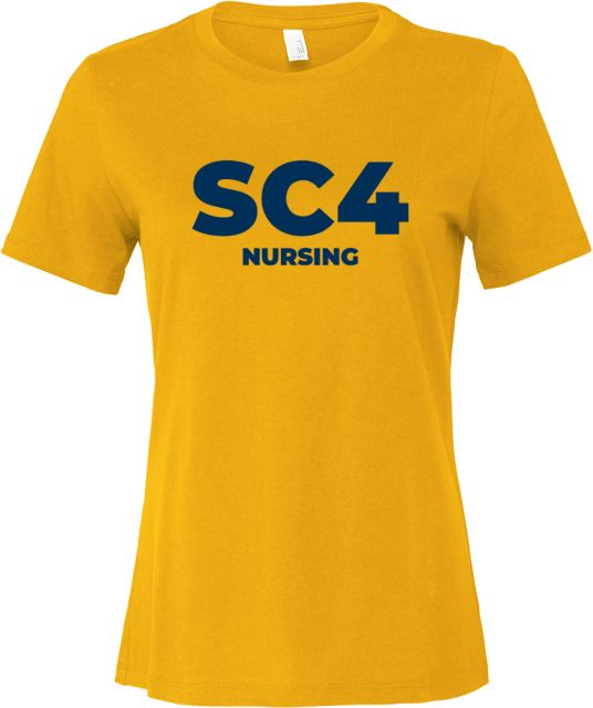 St. Clair  Bella + Canvas Womens Relaxed Cotton T Shirt SC Respiratory Therapy - ONLINE ONLY