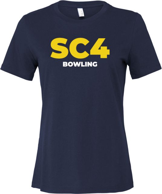 St. Clair  Bella + Canvas Womens Relaxed Cotton T Shirt SC4 - Bowling - ONLINE ONLY