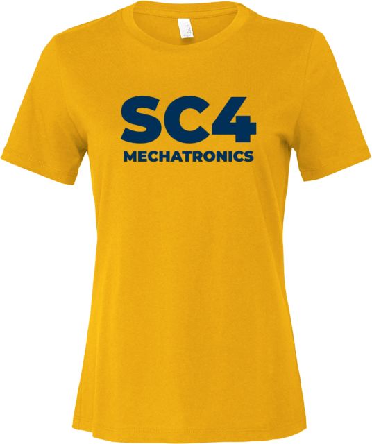 St. Clair  Bella + Canvas Womens Relaxed Cotton T Shirt SC4 - Mechatronics - ONLINE ONLY