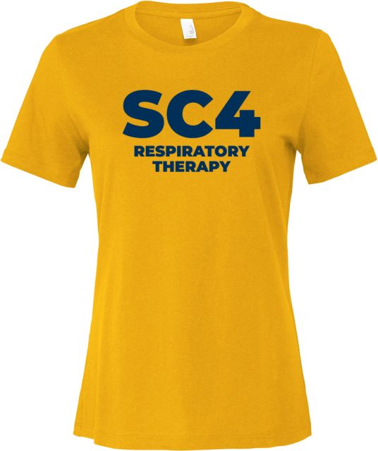 St. Clair  Bella + Canvas Womens Relaxed Cotton T Shirt SC4 - Respiratory Therapy - ONLINE ONLY