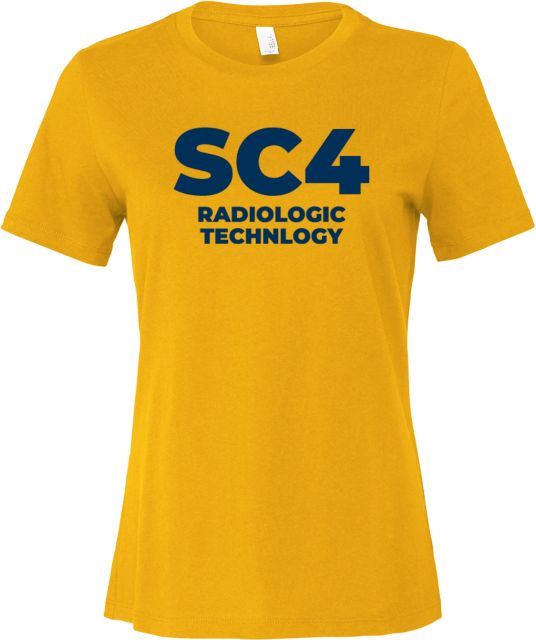 St. Clair  Bella + Canvas Womens Relaxed Cotton T Shirt SC4 - Radiologic Technology - ONLINE ONLY