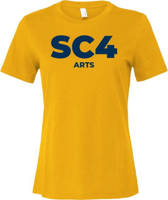 St. Clair Bella + Canvas Womens Relaxed Cotton T Shirt SC4 - Arts - ONLINE ONLY