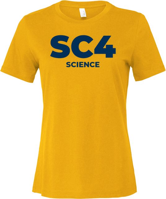 St. Clair Bella + Canvas Womens Relaxed Cotton T Shirt SC4 - Science - ONLINE ONLY