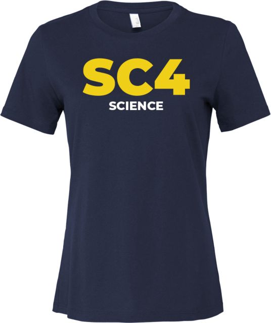 St. Clair Bella + Canvas Womens Relaxed Cotton T Shirt SC4 - Science - ONLINE ONLY