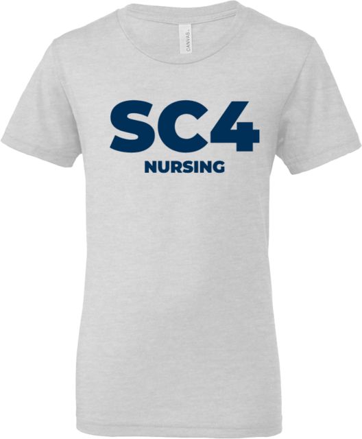 St. Clair  Bella + Canvas Youth Ash Jersey T Shirt SC Respiratory Therapy - ONLINE ONLY