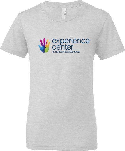 St. Clair  Bella + Canvas Youth Ash Jersey T Shirt St Clair CC Experience Center - ONLINE ONLY