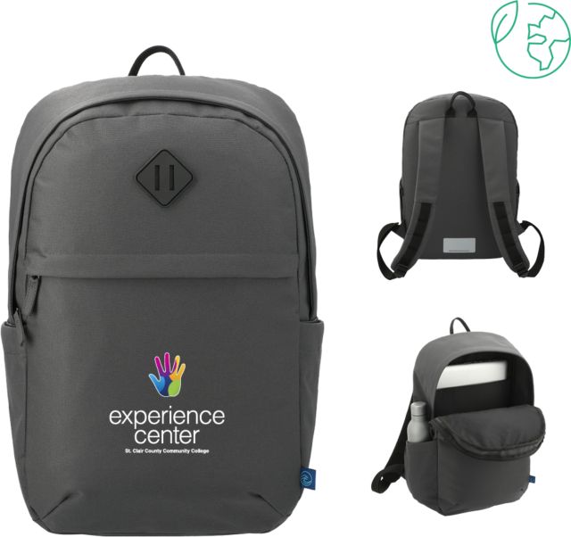 St. Clair  Repreve Ocean Commuter Computer Backpack St Clair CC Experience Center Stacked - ONLINE ONLY