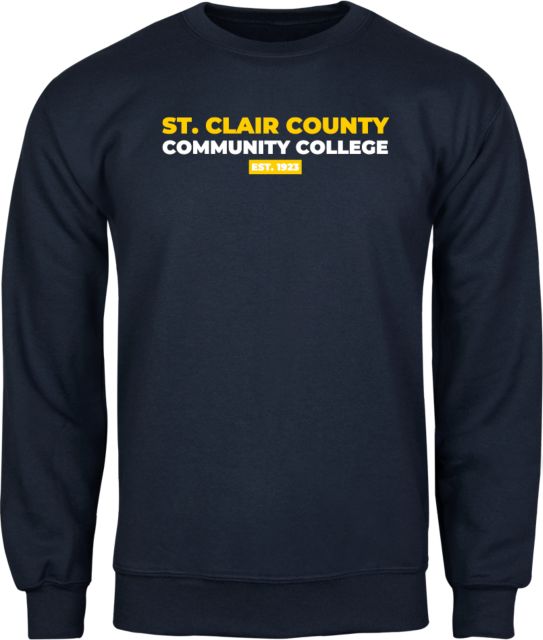 St. Clair Fleece Crew St Clair CC Est. Date - ONLINE ONLY