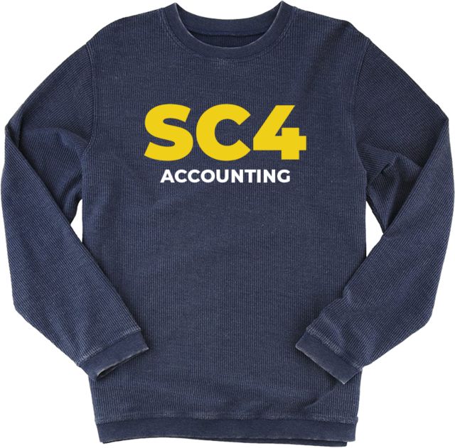 St. Clair Boxercraft Womens Corded Crew SC4 - Accounting - ONLINE ONLY