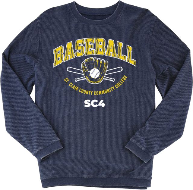St. Clair  Boxercraft Womens Corded Crew SC4 Baseball Arch with Mitt - ONLINE ONLY