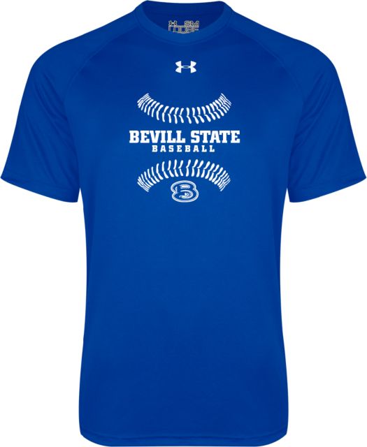 Bevill State Comm Under Armour Tech Tee Baseball Seams - ONLINE ONLY
