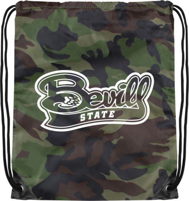 Bevill State Comm Camo Drawstring Backpack Bevill State - ONLINE ONLY