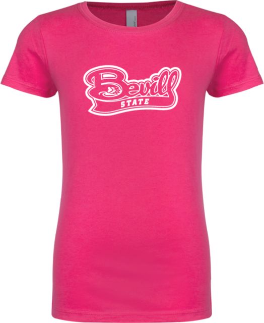 Bevill State Comm Next Level Girls Fuchsia Fashion Fit T Shirt Bevill State - ONLINE ONLY